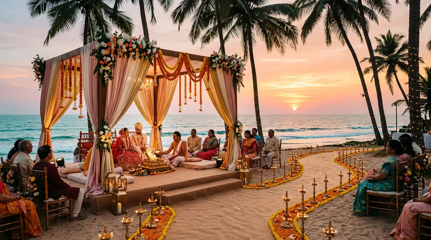 Goa Coastal Wedding